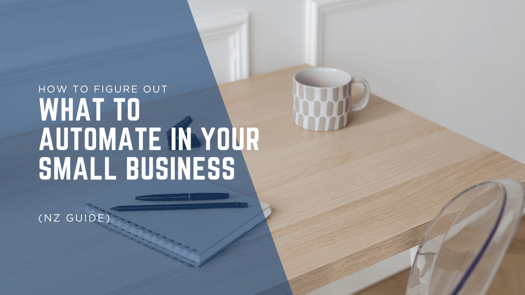 minimalistic desk — business process automation NZ